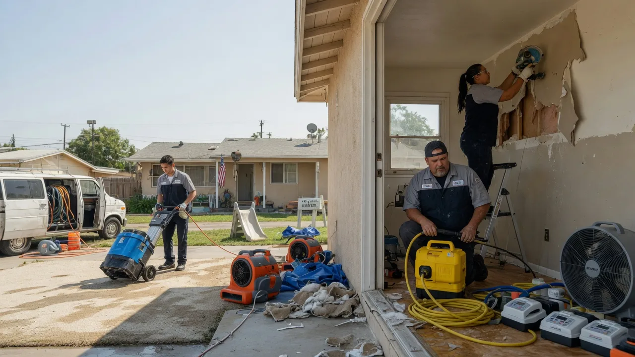 Water Damage Restoration in Yettem, CA near me